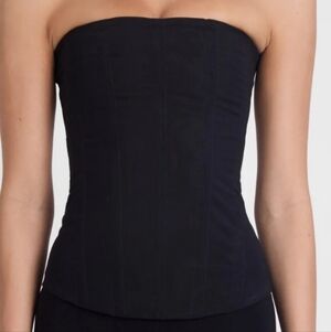 Leau Muse Mesh Corset Top - L